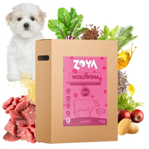 ZOYA COLDPRO Wołowina sucha karma dla psa 9kg ZOYA COLDPRO Wołowina sucha karma dla psa 9kg