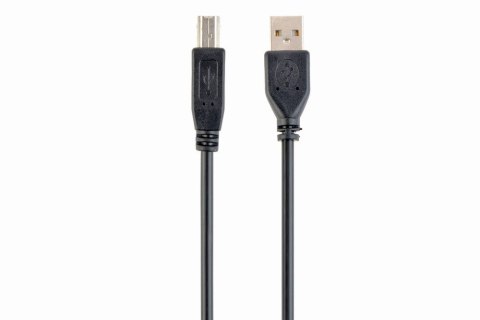 Kabel GEMBIRD CCP-USB2-AMBM-10 (USB 2.0 typu A M - USB 2.0 typu B M; 3m; kolor czarny) Kabel GEMBIRD CCP-USB2-AMBM-10 (USB 2.0 typu A M - USB 2.0 typu B M; 3m; kolor czarny)