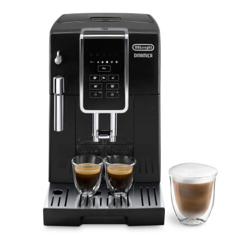 Ekspres ciśnieniowy automatyczny DeLonghi Dinamica ECAM 350.15 B (1450W; kolor czarny) (WYPRZEDAŻ) Ekspres ciśnieniowy automatyczny DeLonghi Dinamica ECAM 350.15 B (1450W; kolor czarny) (WYPRZEDAŻ)