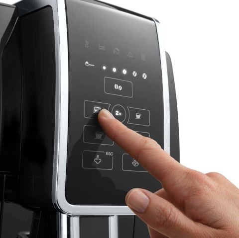 Ekspres ciśnieniowy automatyczny DeLonghi Dinamica ECAM 350.15 B (1450W; kolor czarny) (WYPRZEDAŻ) Ekspres ciśnieniowy automatyczny DeLonghi Dinamica ECAM 350.15 B (1450W; kolor czarny) (WYPRZEDAŻ)