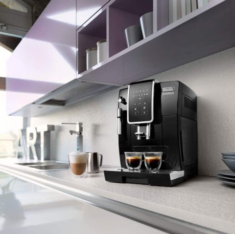 Ekspres ciśnieniowy automatyczny DeLonghi Dinamica ECAM 350.15 B (1450W; kolor czarny) (WYPRZEDAŻ) Ekspres ciśnieniowy automatyczny DeLonghi Dinamica ECAM 350.15 B (1450W; kolor czarny) (WYPRZEDAŻ)