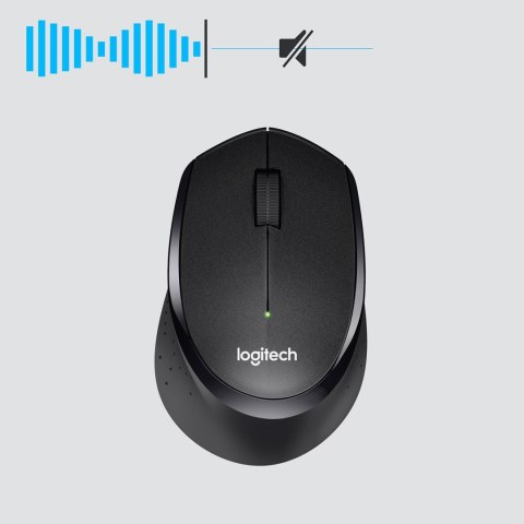 Mysz Logitech M330 910-004909 (USB 2.0; kolor czarny; optyczna) (WYPRZEDAŻ) Mysz Logitech M330 910-004909 (USB 2.0; kolor czarny; optyczna) (WYPRZEDAŻ)