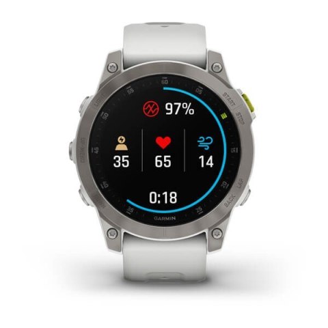 Zegarek Garmin EPIX 2 Sapphire White Titanium Zegarek Garmin EPIX 2 Sapphire White Titanium