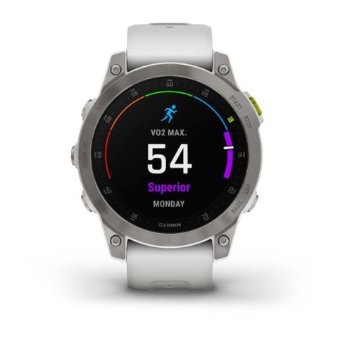 Zegarek Garmin EPIX 2 Sapphire White Titanium Zegarek Garmin EPIX 2 Sapphire White Titanium