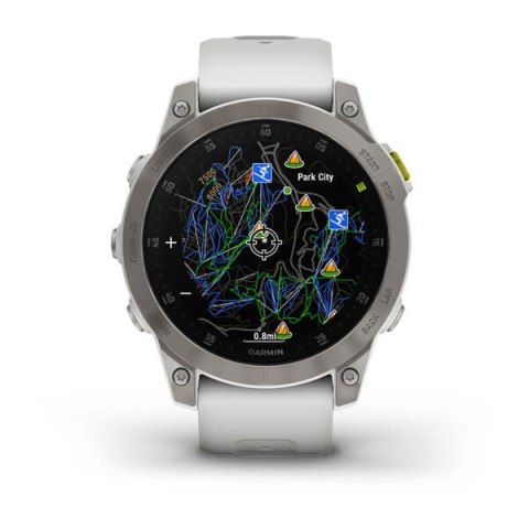 Zegarek Garmin EPIX 2 Sapphire White Titanium Zegarek Garmin EPIX 2 Sapphire White Titanium