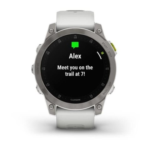 Zegarek Garmin EPIX 2 Sapphire White Titanium Zegarek Garmin EPIX 2 Sapphire White Titanium