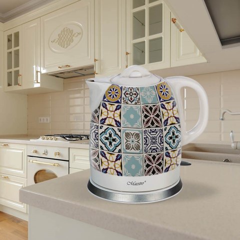 Ceramiczny czajnik elektryczny MR-066-PORTO MAESTRO Ceramiczny czajnik elektryczny MR-066-PORTO MAESTRO