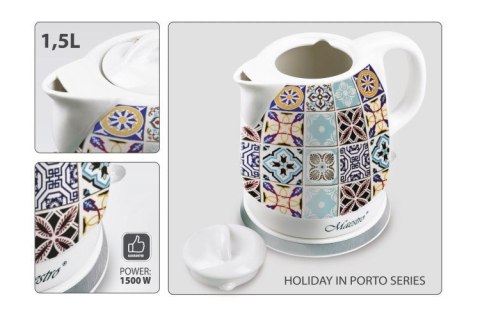 Ceramiczny czajnik elektryczny MR-066-PORTO MAESTRO Ceramiczny czajnik elektryczny MR-066-PORTO MAESTRO