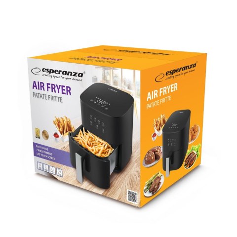 ESPERANZA ESPERANZA FRYTKOWNICA BEZTŁUSZCZOWA 3.5L PATATE FRITTE EKA002 ESPERANZA ESPERANZA FRYTKOWNICA BEZTŁUSZCZOWA 3.5L PATATE FRITTE EKA002