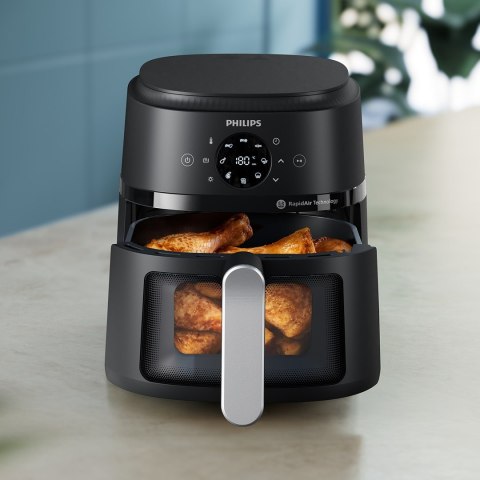 Frytkownica beztłuszczowa PHILIPS NA221/00 black Frytkownica beztłuszczowa PHILIPS NA221/00 black