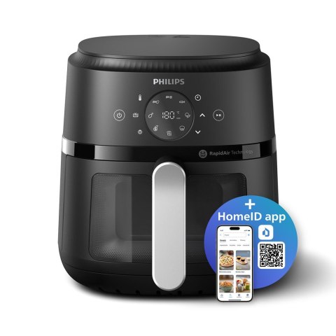 Frytkownica beztłuszczowa PHILIPS NA221/00 black Frytkownica beztłuszczowa PHILIPS NA221/00 black