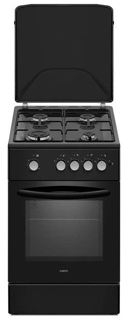 Kuchnia gazowa MPM-56-KGF-21/B Czarna Kuchnia gazowa MPM-56-KGF-21/B Czarna