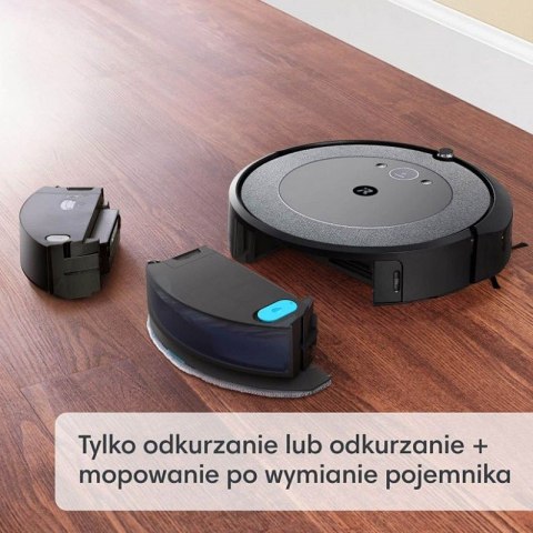 Robot sprzątający iRobot Roomba Combo i5+ szary Robot sprzątający iRobot Roomba Combo i5+ szary