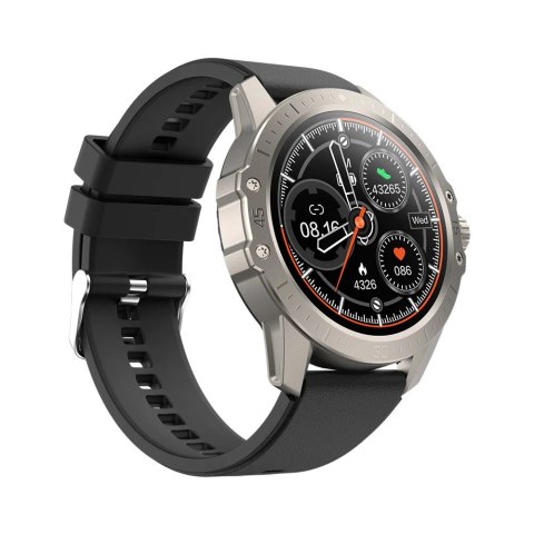 Smartwatch Kumi GW2 srebrny (WYPRZEDAŻ)