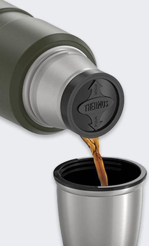 Termos na napoje 470 ml THERMOS - zieleń wojskowa