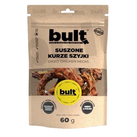 BULT Suszone kurze szyjki dla psa 60g BULT Suszone kurze szyjki dla psa 60g
