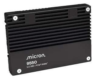Dysk SSD Micron 9550 PRO 7.68TB U.2 (15mm) NVMe Gen5 MTFDLAL7T6THA-1BK1DABYYR (DWPD 1)