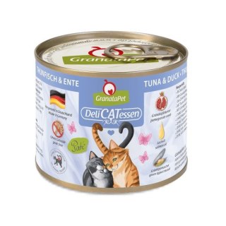 GranataPet DeliCatessen tuńczyk i kaczka karma mokra dla kota 200g
