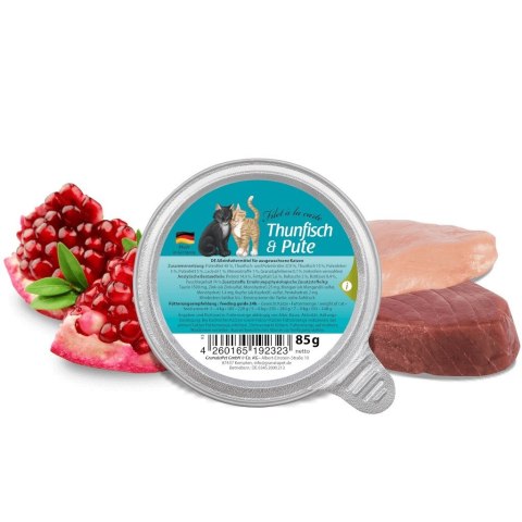 GranataPet Filet a la carte tuńczyk z indykiem karma dla kota 85g GranataPet Filet a la carte tuńczyk z indykiem karma dla kota 85g