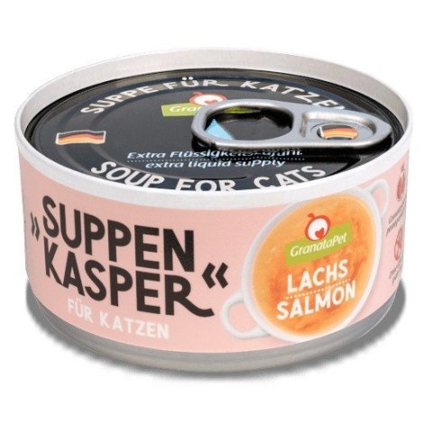 GranataPet Suppenkasper łosoś zupa dla kota 70g GranataPet Suppenkasper łosoś zupa dla kota 70g