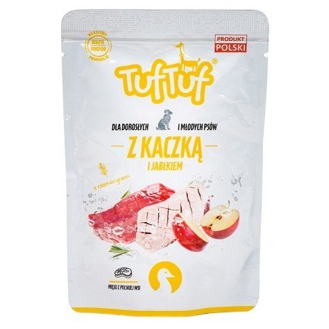 Tuf Tuf Saszetka mielonka z kaczką dla psa 300g Tuf Tuf Saszetka mielonka z kaczką dla psa 300g