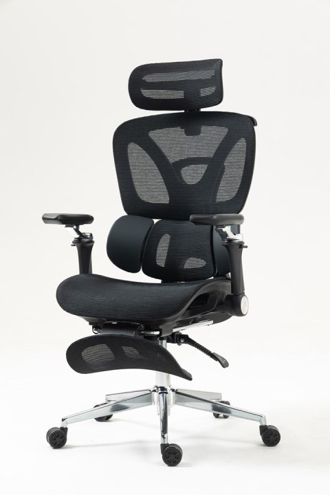 Ergonomiczny fotel biurowy ACTIVEJET YK848 czarny Ergonomiczny fotel biurowy ACTIVEJET YK848 czarny