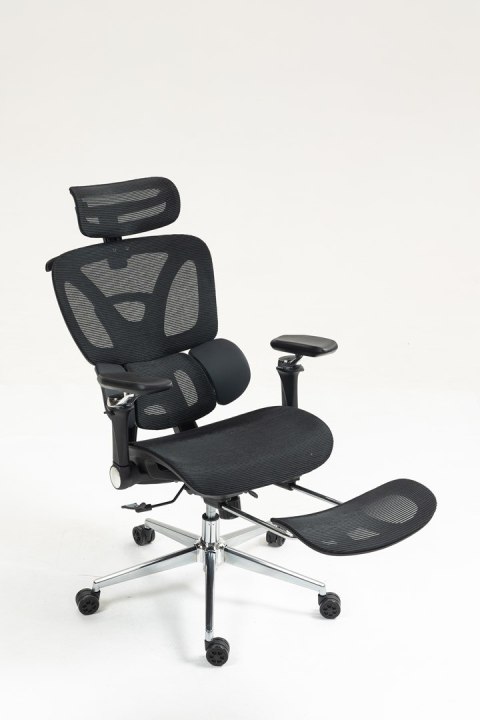 Ergonomiczny fotel biurowy ACTIVEJET YK848 czarny Ergonomiczny fotel biurowy ACTIVEJET YK848 czarny