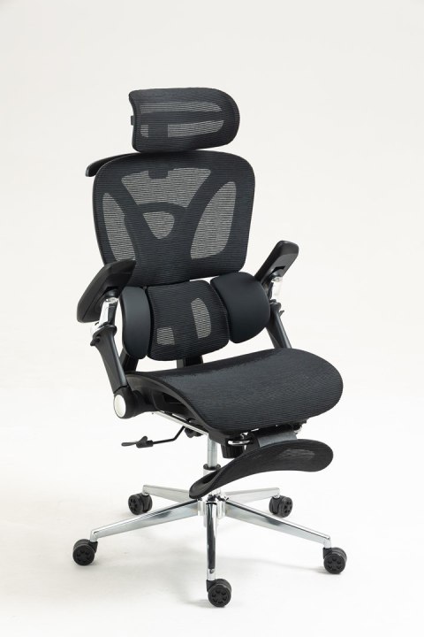 Ergonomiczny fotel biurowy ACTIVEJET YK848 czarny Ergonomiczny fotel biurowy ACTIVEJET YK848 czarny