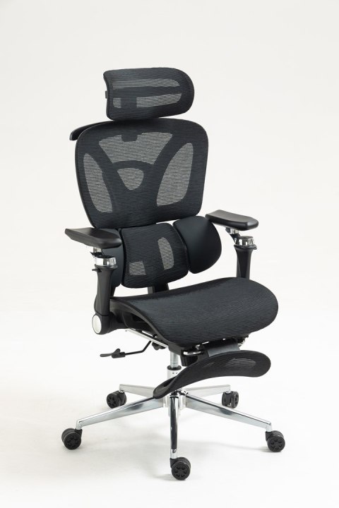 Ergonomiczny fotel biurowy ACTIVEJET YK848 czarny Ergonomiczny fotel biurowy ACTIVEJET YK848 czarny