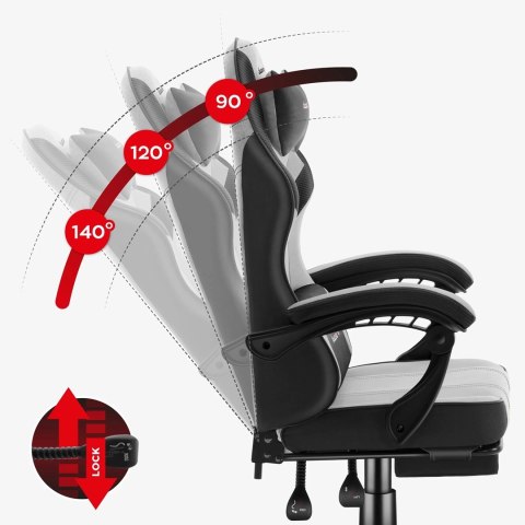 Fotel gamingowy Force 3.7 Grey (WYPRZEDAŻ)
