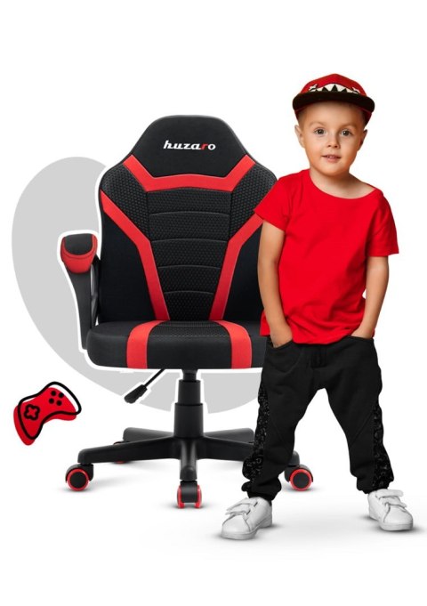 Fotel gamingowy dla dziecka HZ-Ranger 1.0 red mesh (WYPRZEDAŻ)