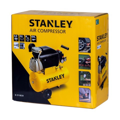 Sprężarka olejowa 1500W FCCC404STN005 STANLEY (WYPRZEDAŻ)