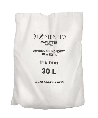 DIAMENTIQ Żwirek neutral 30L+karton