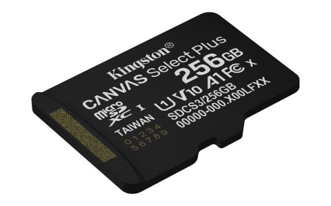 KINGSTON microSDXC 256GB Canvas Select Plus 3 + ADP KINGSTON microSDXC 256GB Canvas Select Plus 3 + ADP