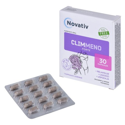Novativ ClimMeno Forte 30 kapsułek Novativ ClimMeno Forte 30 kapsułek