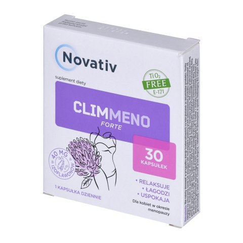 Novativ ClimMeno Forte 30 kapsułek Novativ ClimMeno Forte 30 kapsułek