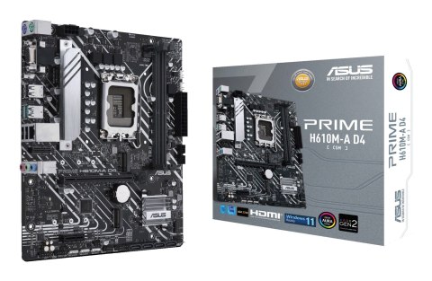 Płyta główna ASUS PRIME H610M-A D4-CSM Płyta główna ASUS PRIME H610M-A D4-CSM
