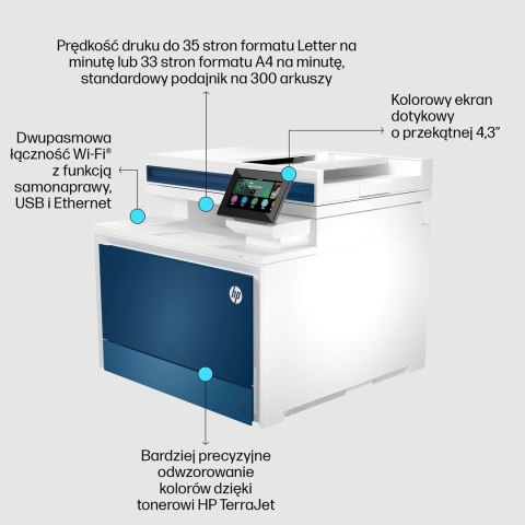 Urządzenie wielofunk. HP Color LJ Pro MFP 4302fdw (WYPRZEDAŻ)