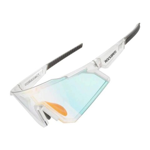 Okulary rowerowe Rockbros SP291 fotochromowe UV400 - białe Okulary rowerowe Rockbros SP291 fotochromowe UV400 - białe