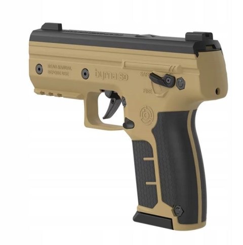 Pistolet na kule gumowe i pieprzowe BYRNA SD TAN k.68 CO2 8g zestaw (SK68300-TAN) Pistolet na kule gumowe i pieprzowe BYRNA SD TAN k.68 CO2 8g zestaw (SK68300-TAN)