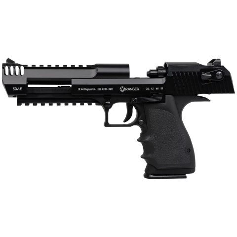 Pistolet wiatrówka RANGER DE 44 Magnum L6 FULL AUTO KWC kal. 4,5 BBs BLOW BACK 15 strz. METAL Slide CO2