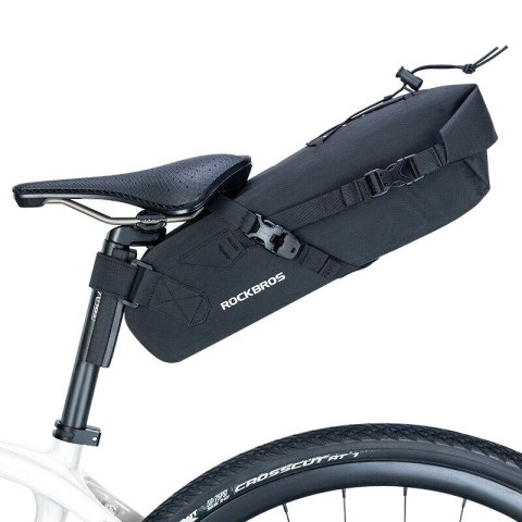 Torba rowerowa Rockbros 30130061001 pod siodełko 3L - czarna Torba rowerowa Rockbros 30130061001 pod siodełko 3L - czarna