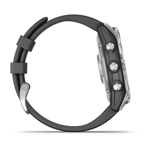 Zegarek Garmin Fenix 7 Standard Edition (47 mm) Silver / Graphite Band (WYPRZEDAŻ) Zegarek Garmin Fenix 7 Standard Edition (47 mm) Silver / Graphite Band (WYPRZEDAŻ)