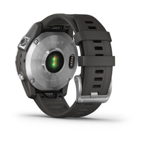 Zegarek Garmin Fenix 7 Standard Edition (47 mm) Silver / Graphite Band (WYPRZEDAŻ) Zegarek Garmin Fenix 7 Standard Edition (47 mm) Silver / Graphite Band (WYPRZEDAŻ)