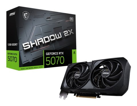 Karta graf. MSI RTX 5070 12G SHADOW 2X OC - BULK
