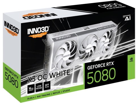 Karta graficzna INNO3D GeForce RTX 5080 X3 OC Karta graficzna INNO3D GeForce RTX 5080 X3 OC