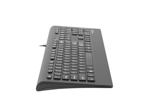 Klawiatura membranowa NATEC Barracuda NKL-0876 (USB 2.0; (US); kolor czarny) Klawiatura membranowa NATEC Barracuda NKL-0876 (USB 2.0; (US); kolor czarny)