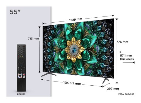 Telewizor 50" TCL 55Q6C