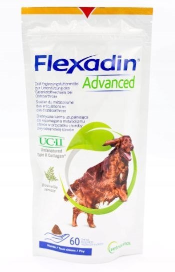 Vetoquinol Flexadin advanced kąski dla psa 60Tab Vetoquinol Flexadin advanced kąski dla psa 60Tab