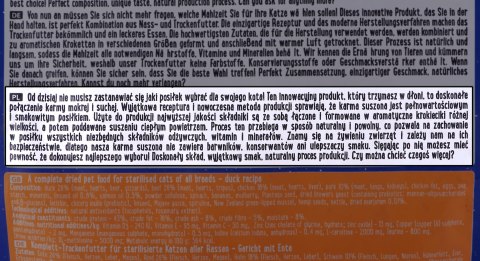 Dolina Noteci Superfood Sterylised Kaczka 1KG dla kota Dolina Noteci Superfood Sterylised Kaczka 1KG dla kota